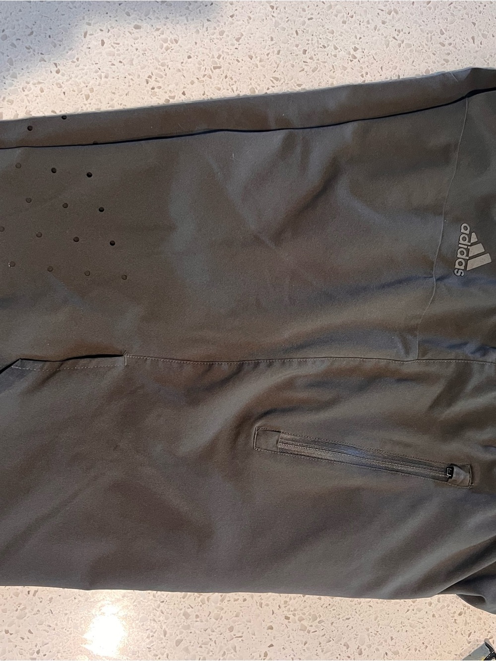 adidas Men’s Athletic Shorts with Subtle Logo - Picture 3 of 8